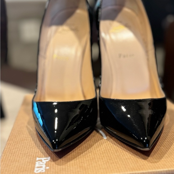 AUTHENTIC Christian Louboutin so Kate 120 Patent 39.5 worn once. LOVE these! - Picture 3 of 5
